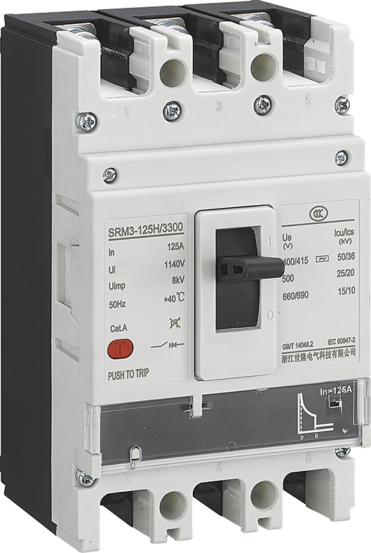 SRM3-125S /160S Termomagnetico Tipo fisso Case Interruttore
