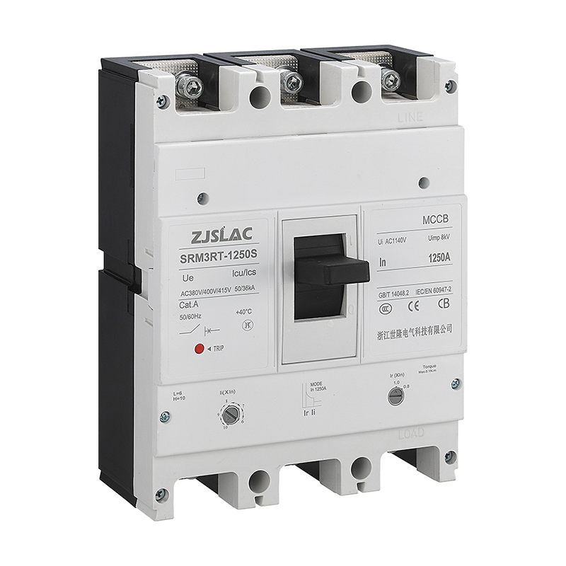 MCCB regolabile TM 800A 1000A 1250A 3P(3P+N) 0,7-1,0 pollici